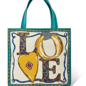 Brighton Charmed Love Tote Bag
